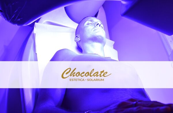 abbronzatura lampada viso chocolate prati roma