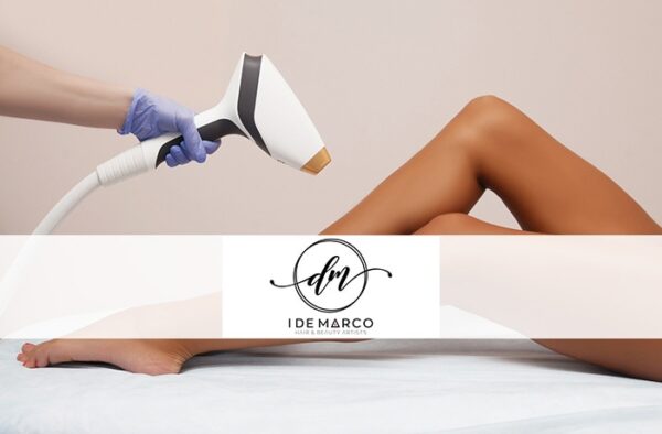 epilazione laser donna mezza gamba