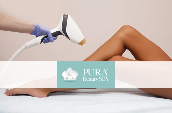epilazione laser diodo mezza gamba pura beauty catania