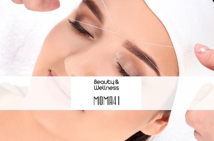 Epilazione con filo arabo viso Moma41 Milano