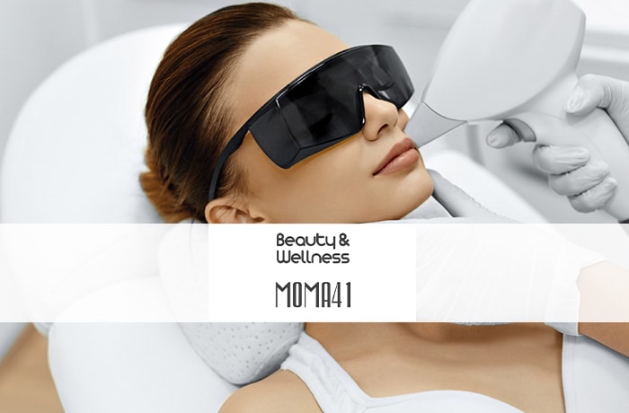 epilazione permanente con laser a diodo baffetti